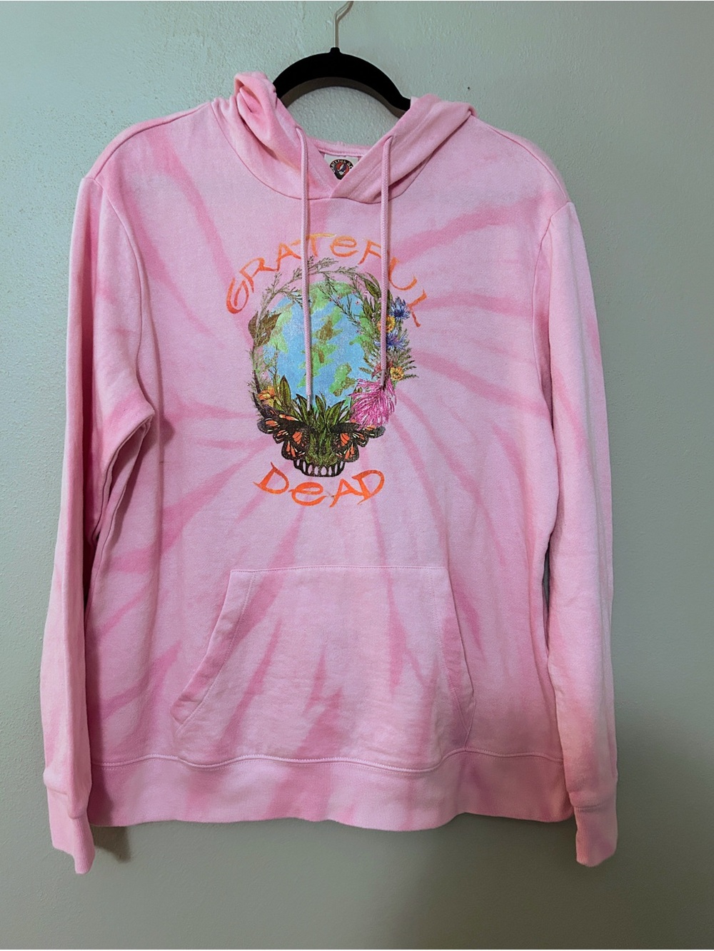 Women’s Tie Dye Grateful Dead Hippie Hoodie Sweatshirt